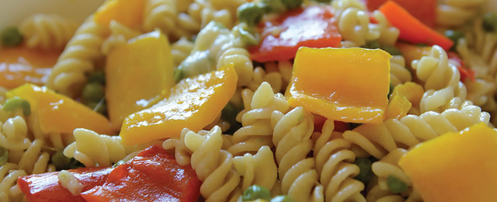 Pasta con Cornelio e piselli