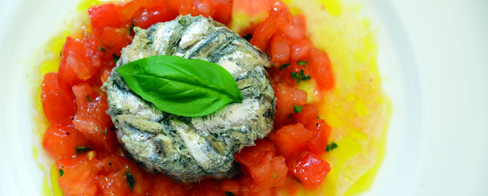 Tortino di alici al Cornelio